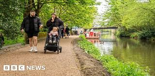 Saltaire canal towpath upgrade to improve safety