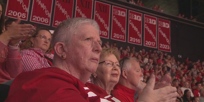 A bucket list day at Devaney for one Nebraska Volleyball fan