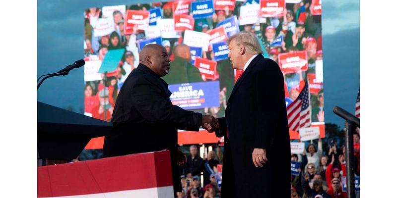 Harris campaign launches six-figure ad criticizing Trump’s support of Mark Robinson