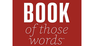 Give the Gift of "Cringe" This Holiday Season. Introducing "The Book of Those Words" – a Fun Collection of Cringeworthy Words.