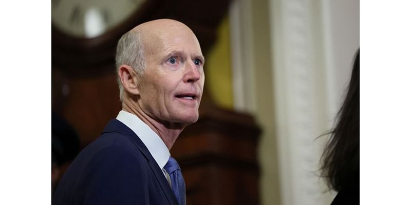 Republican Senator Scott eliminated from leadership contest in first round, source says