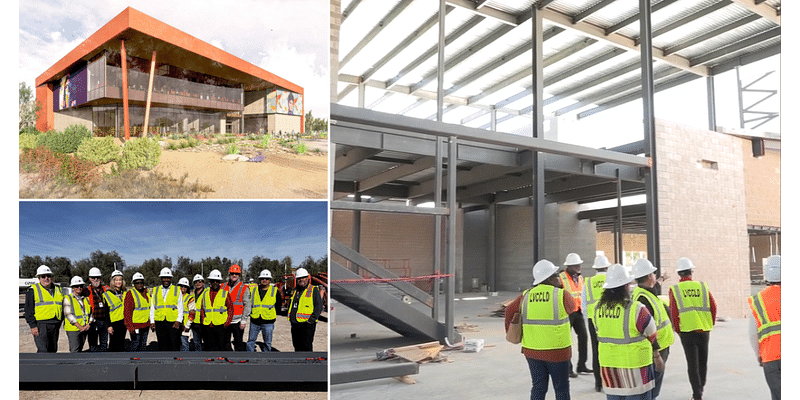 Checking in on the progress of the new West Las Vegas Library