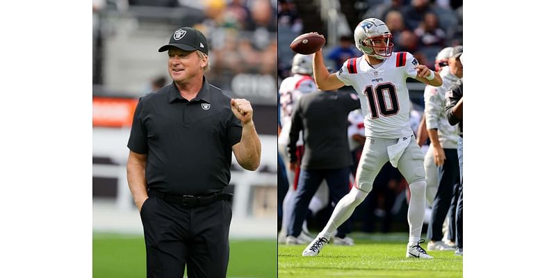 Our Newest Co-Worker Jon Gruden Calls Drake Maye 'a Superstar'