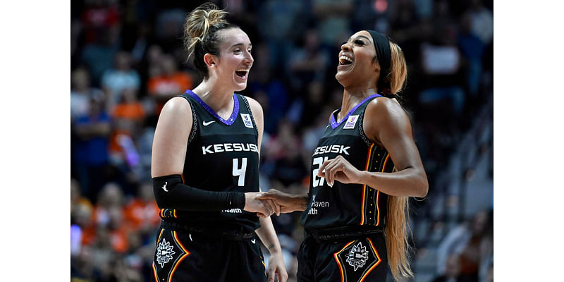 Marina Mabrey's six 3s lift Sun to 73-70 win over Lynx in Game 1 of WNBA playoffs semifinal