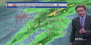 Thursday Night Forecast: Rain increases tonight as temperatures fall