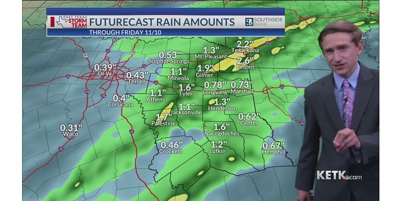 Thursday Night Forecast: Rain increases tonight as temperatures fall