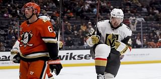 Nic Roy, Tomas Hertl & Pavel Dorofeyev score & Golden Knights hold on to beat Ducks 3-2