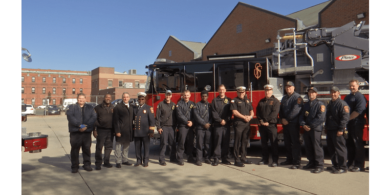 Two new Springfield fire trucks blessed and added to the fleet