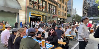 San Francisco's first 'entertainment zone' hosts Oktoberfest celebration