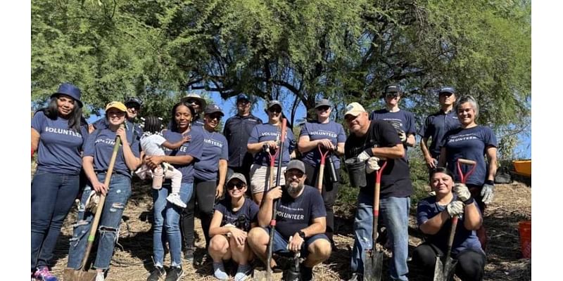 Volunteers remove more than 1,000 pounds of trash from San Antonio River, plant hundreds of flowers