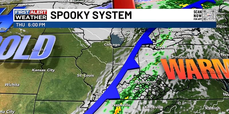 Jim Caldwell’s Forecast | Tricky showers for Halloween