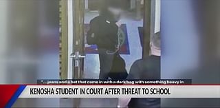 Kenosha student in court after threat to school