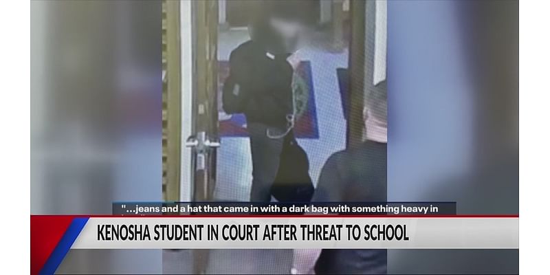 Kenosha student in court after threat to school