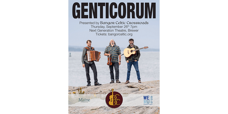 Bangor Celtic Crossroads presents Genticorum workshop and concert