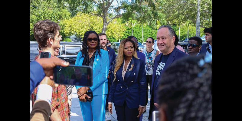 Second Gentleman rallies Haitian Voters in Dade