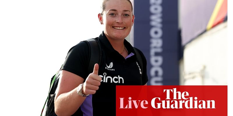 England v South Africa: Women’s T20 World Cup – live