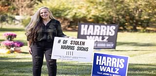 Lawn-sign wars: US voters use trackers, cameras to deter political theft