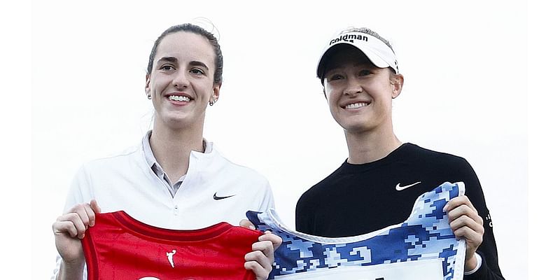 World No 1 Nelly Korda gives her verdict on Caitlin Clark's golf game after LPGA's The Annika Pro-Am