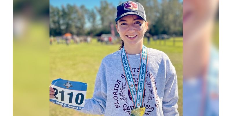 Bartlow wins first XC state title in county history