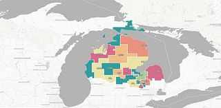 2024 Michigan House general election results: Flint, Saginaw, Bay City, Northern Michigan