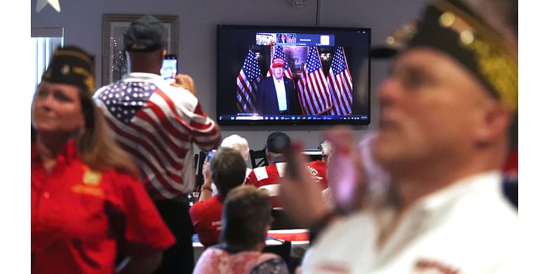 Donald Trump blasts Biden on surprise Independence Day Zoom call to Florida VFW post