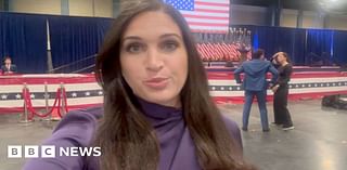 BBC correspondent describes 'unbridled joy' at Trump event