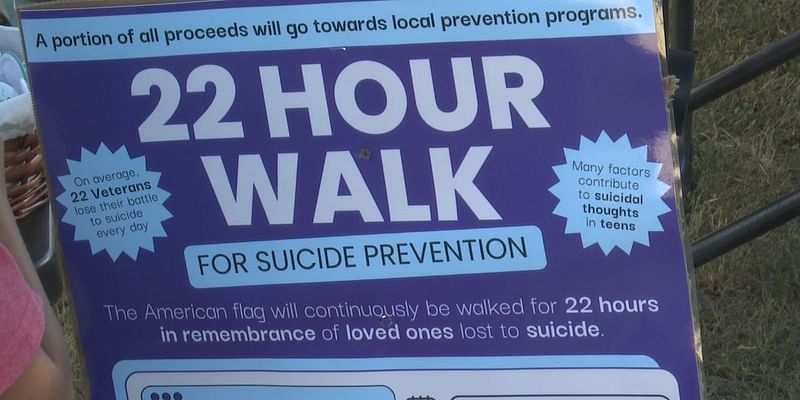 Salado holds first annual suicide prevention walk