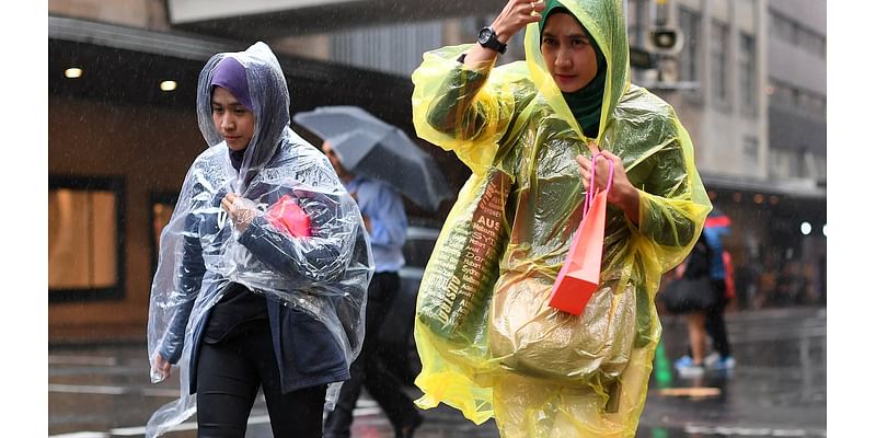 Massive downpour to strike 80 per cent of Australia - here's when it will hit Sydney, Brisbane and Melbourne