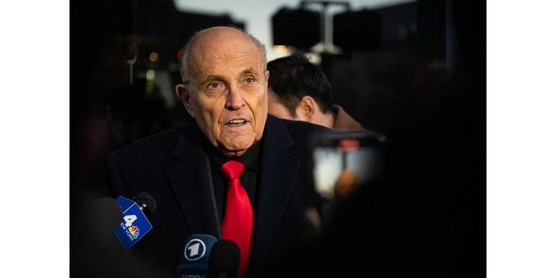 Rudy Giuliani hiding ‘vast majority’ of personal items owed to defamed election workers, attorneys say