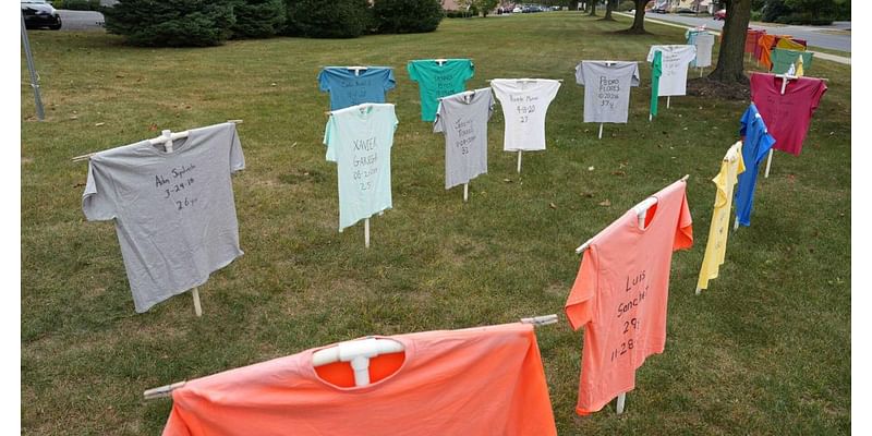 ‘Something the faith community can’t ignore’: Lititz Church of the Brethren dedicates memorial to those killed by gun violence