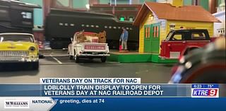 Loblolly train display to open for Veterans Day in Nacogdoches