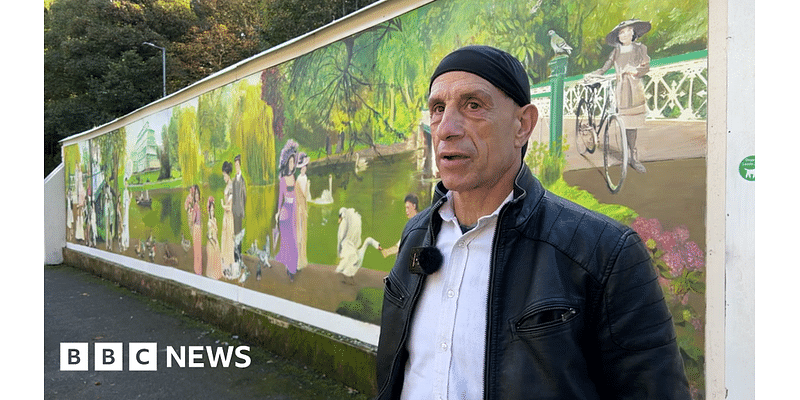 Southport: Artist's mural for park he learned to draw in