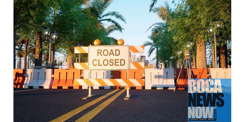 Major Traffic Problems Expected This Week In Boca Raton, Delray Beach, Boynton