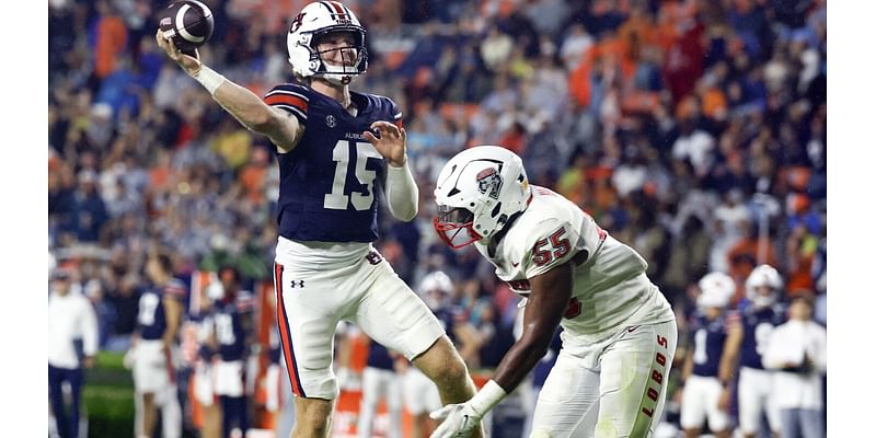 New Auburn QB Hank Brown preparing for first SEC start after roundabout path