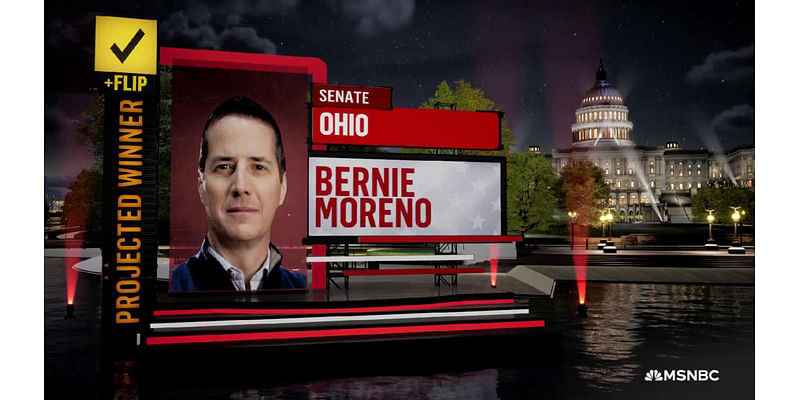 'A big loss': Republicans flip Ohio Senate seat, NBC News projects