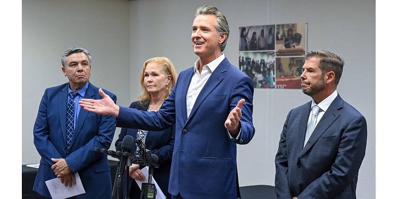 Gavin Newsom praises Kamala Harris, says he’ll work with Donald Trump