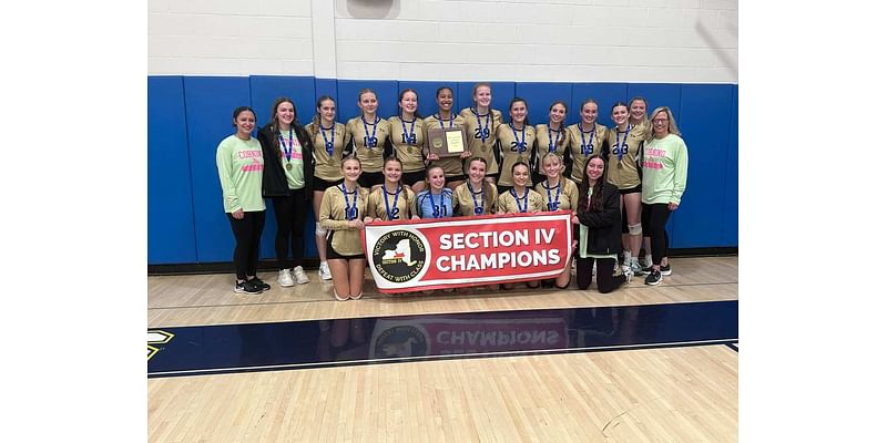 Corning volleyball wins Section IV Class AAA title over Elmira