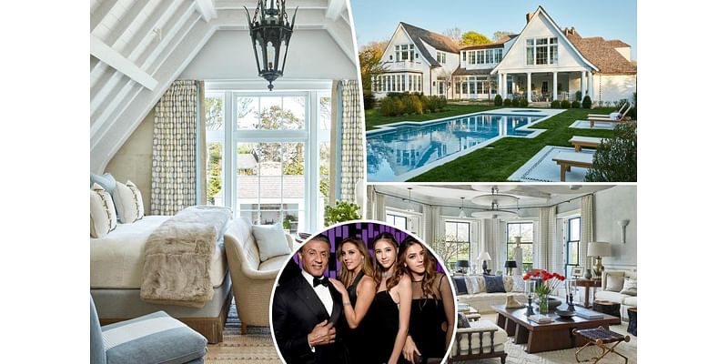 Inside the $25M Hamptons home Sylvester Stallone is buying his 3 daughters