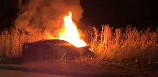 Car bursts into flames after crash along Parkway West in Robinson Township