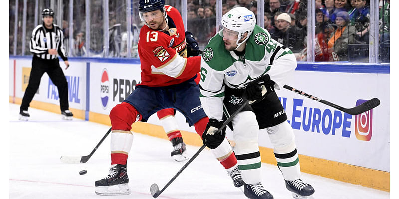 Florida Panthers defeat Dallas Stars 4-2, sweeping 2-game series in Finland