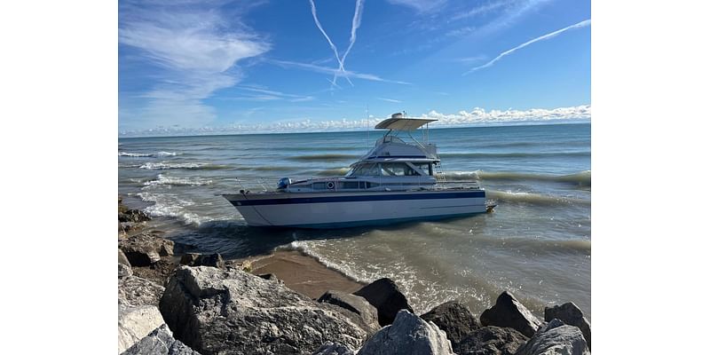 Coast Guard says stranded boat near Bradford Beach poses no threat, should be towed by week's end