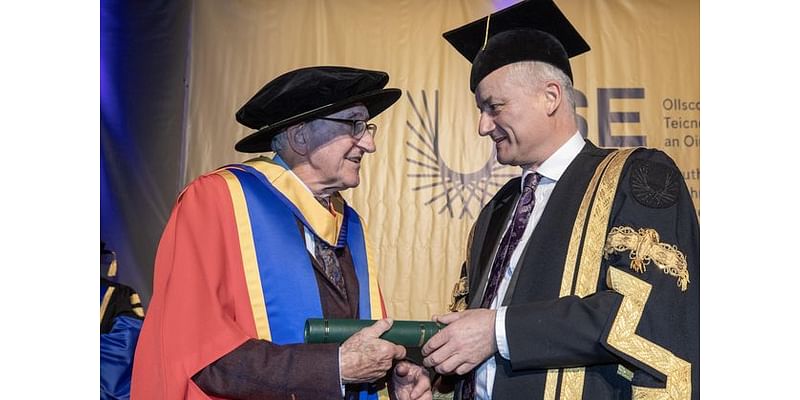 Legendary Wexford manager Liam Griffin receives SETU honorary doctorate – ‘It’s a very proud moment for me’