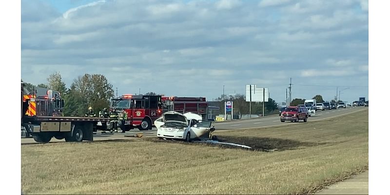 Vehicle fire reported on South I-69 in Warrick County