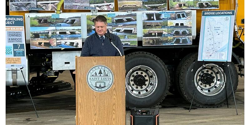 St. Louis County marks the end of project that brought fixes to 21 bridges and culverts