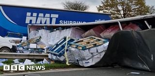 M6 fatal lorry crash: Lancashire motorway partially reopens