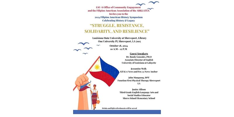 LSU Shreveport to host Filipino-American History symposium