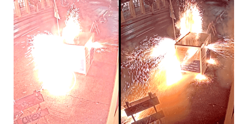 FBI releases explosive video of Portland ballot box arson, offers $25K for suspect info