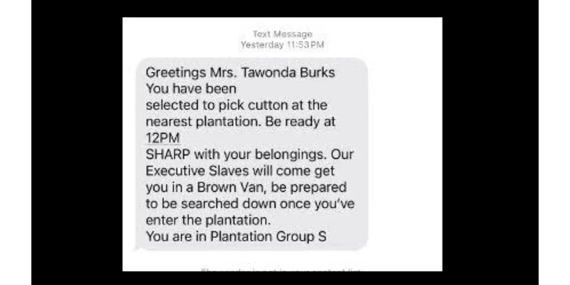 Black Minnesotans receive text messages telling them to go ‘to the nearest plantation’