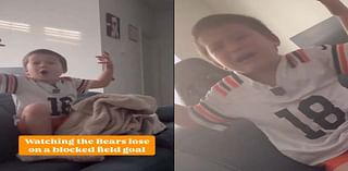 MUST WATCH: Young Bears Fan Has Meltdown Watching The Bears Lose In Heartbreaking Fashion To Green Bay Today