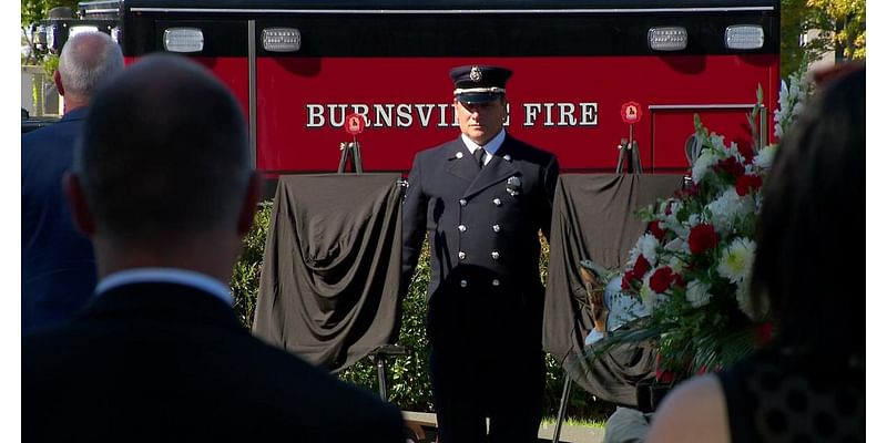 Fallen Burnsville firefighter among those memorialized Sunday outside state capitol